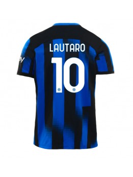 Inter Milan Lautaro Martinez #10 Heimtrikot 2023-24 Kurzarm